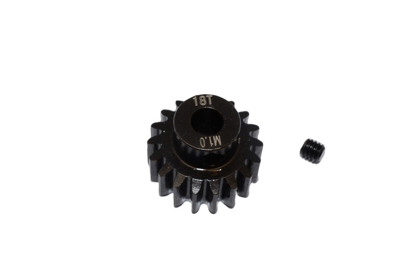 Стальной мотор-редуктор TRAXXAS 1|8 X-Maxx Steel Motor Gear (18T) - 1pc - GPM TXM018TS - TXM018TS-BK