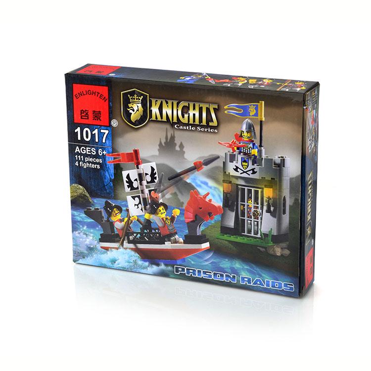 Конструктор ENLIGHTEN BRICK серия СРЕДНЕВЕКОВЬЕ Освобождение узника, 111 деталей - C1017|1017