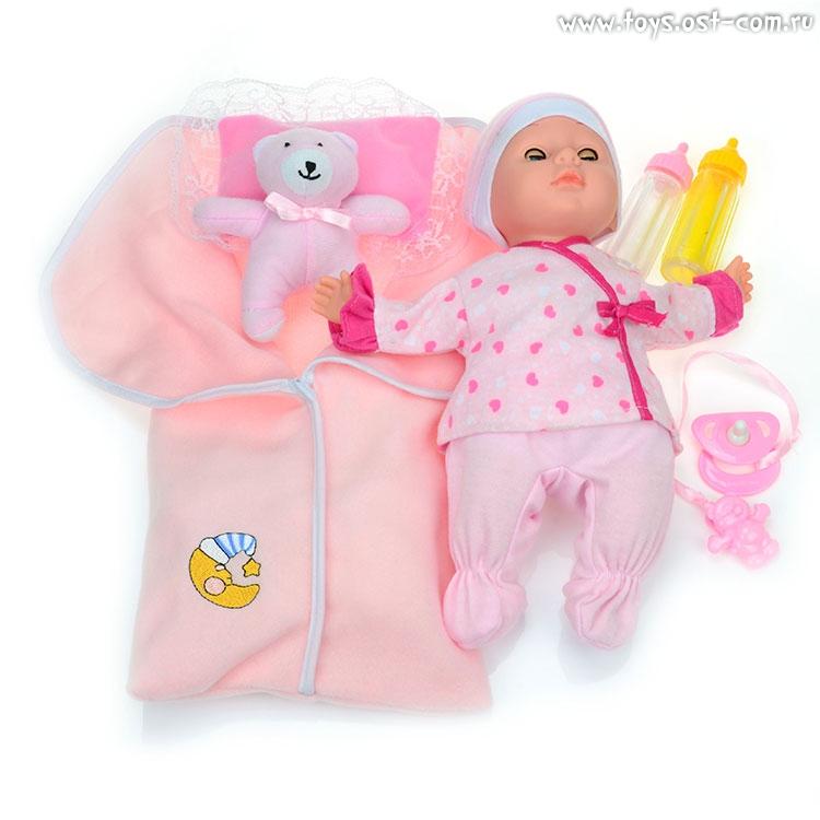 Пупс DollyToy *Послушный малыш*, 30 см - DOL0804-110