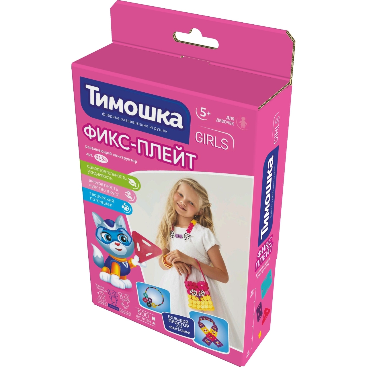 Конструктор Тимошка Фикс-Плейт 500 элементов - 013а