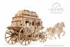 3D-пазл механический Ugears - Почтовый дилижанс - 70045