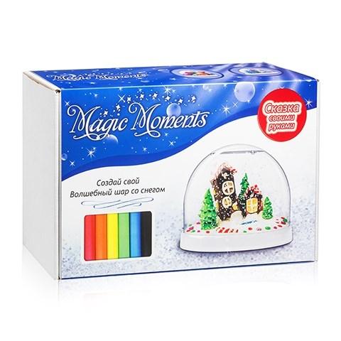 Набор для творчества MAGIC MOMENTS Волшебный шар Домики - mm-3