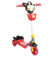 Самокат Leader Kids С мишкой, цвет: красный|черный - 000sn-88178