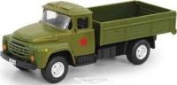 Инерционный металлический грузовик - Военный, масштаб 1:52 - Р49215