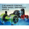 Радиоуправляемая трюковая машина-перевертыш-амфибия Crazon 2.4G - CR-19SL01