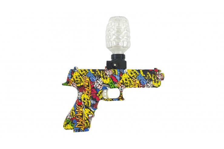 Пистолет CS Toys Desert Eagle Mini стреляющий орбизами - FK967-Yellow