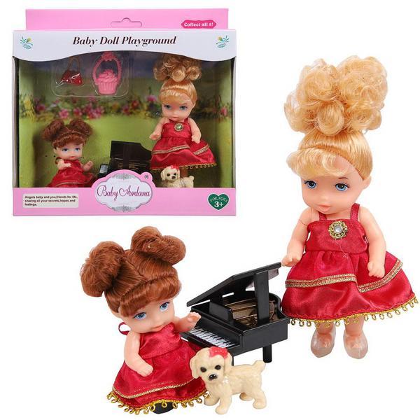 Игровой набор с куклой Baby Ardana На прогулке (с роялем) - A609
