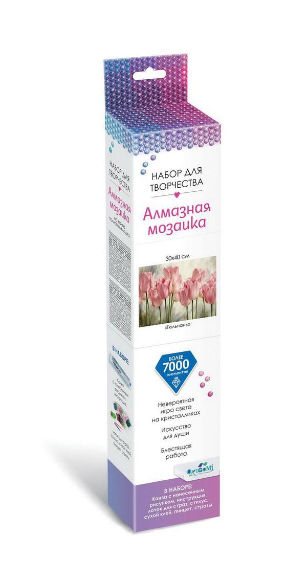 Алмазная мозаика Origami *Шедевры живописи. Тюльпаны*, 30*40см - 06136