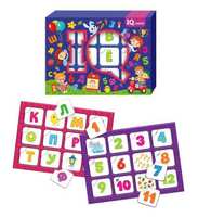 Настольная игра Лото-пазл. IQ. Счёт и алфавит - 68603-1
