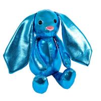 Мягкая игрушка ABtoys Кролик синий, 16 см - M2048