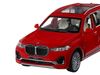 Машина Автопанорама BMW X7, красный, масштаб 1:32, свет, звук, инерция - JB1251312