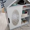 Детский шкаф для одежды KidKraft, серый - 13040_KE