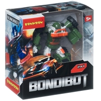 Трансформер 2в1 BONDIBOT робот-зелёный внедорожник, Bondibon, 888-6 - ВВ4345