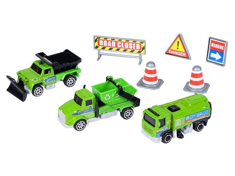 Игровой набор AUTODRIVE Уборочная техника 3шт - JB0403985
