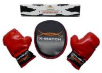 Боксерский набор *Перчатки и подушка* X-match - 87903