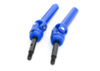 Карданные привода задние для Remo Hobby MMAX, EX3 1:10, тюнинг, синие - RP1957-BLUE