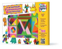 Конструктор магнитный геометрический Kribly Boo, 183 элемента - 47085