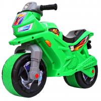 Каталка-мотоцикл беговел Racer RZ 1, зеленый - 6877