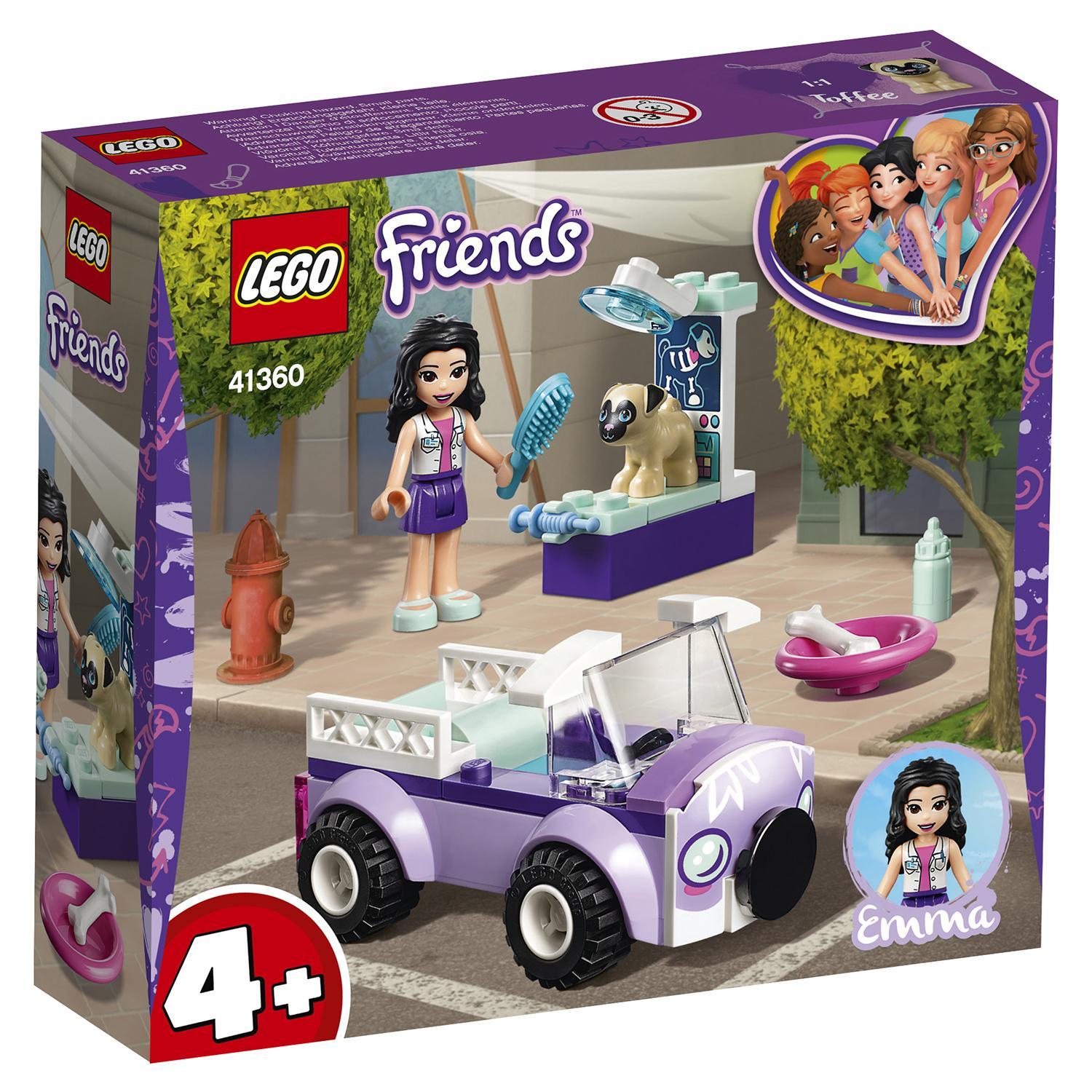 Конструктор LEGO Friends Передвижная ветклиника Эммы - 41360