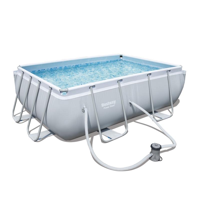 Каркасный бассейн Power Steel Bestway 282 х 196 х 84 см, 3662 л - 56629