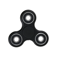 Игрушка-антистресс спиннер Fidget Spinner Черный - fs_black