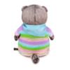 Мягкая игрушка BUDI BASA Кот Басик в полосатой кофте и штанах 19 см - Ks19-222