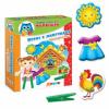 Обучающая игра Vladi Toys Прищепочки и липучки Домик - VT1307-02