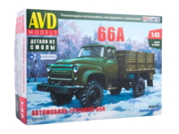 Сборная модель AVD Автомобиль грузовой 66А, масштаб 1:43 - 1607AVD