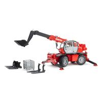 Набор Bruder погрузчик колесный Manitou MRT 2150 с телескопическим ковшом - 02-129