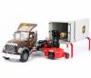 Игровой набор – Фургон Mack UPS с погрузчиком и паллетами - 02-828