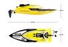 Радиоуправляемый катер WL Toys Tiger-Shark 2.4G - WL912