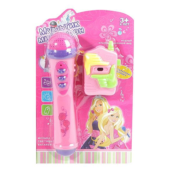 Микрофон игрушечный Shenzhen Toys + телефон - Б59580