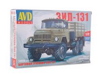 Сборная модель AVD ЗИЛ-131 бортовой, масштаб 1:72 - 1297AVD