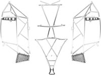Пластиковый корпус, стойки и детали для корпуса, цвет серый - ZD-8647