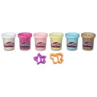 Игровой набор 6 баночек с конфетти Play-Doh - B3423