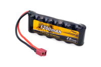 Аккумулятор ZD Racing 7.2V 1200mAh Ni-MA для машин масштаба 1:16 1:14 - ZD-7.2V-1200MAH