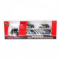 Инерционный пластиковый машиновоз Shantou Gepai M1:20 6668-55 - В54571