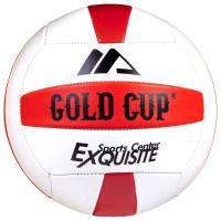 Волейбольный мяч Gold Cup, красно-белый, 2 слоя - Т38535