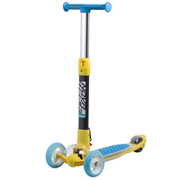 Самокат-кикборд Novatrack Rainbow Pro+ - 125T.RAINBOW.BL9