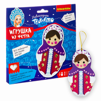 Набор для творчества BONDIBON Ёлочная игрушка из фетра. Матрёшка. - ВВ3008