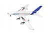 Радиоуправляемый самолет XK Innovation A380 XK A120 2.4G RTF - A120-A380