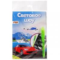 Ручка-фонарик Color Puppy Световое шоу, мини-планшет А5 *Транспорт* - 323795