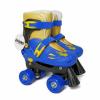 Раздвижные роликовые коньки-квады, синие, р. 34-37 Moby kids - 641027