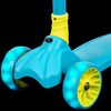 Самокат детский BONDIBON KIDS, складной механизм на руле - BS0029-120PROB.BBKID.BL20