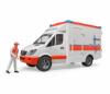 Скорая помощь Bruder Mercedes-Benz Sprinter с фигуркой водителя - 02-536