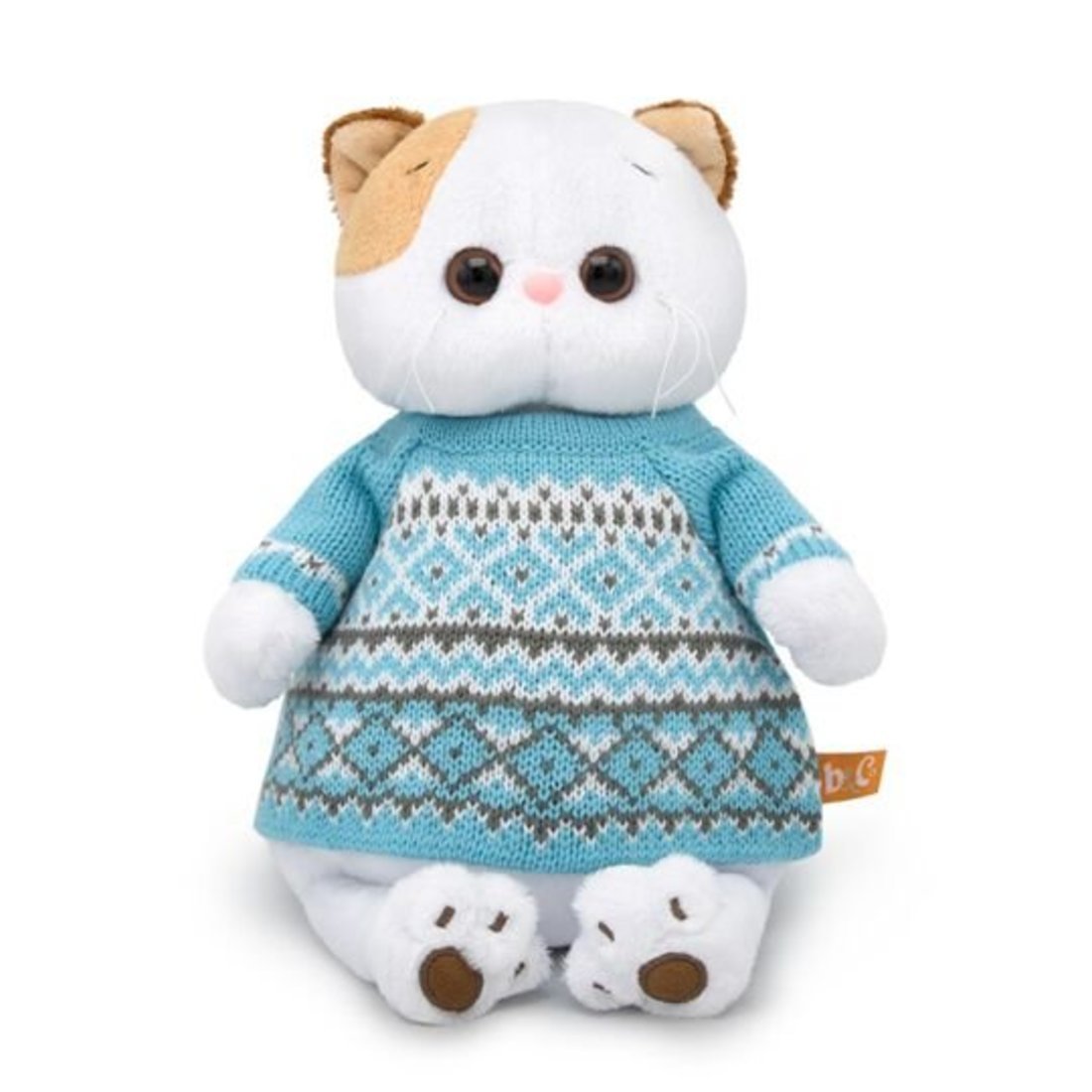 Мягкая игрушка Budi Basa Кошечка Ли-Ли в свитере 27 см - LK27-033