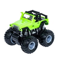 Джип 4WD со светящимся в темноте корпусом Bondibon *Парк Техники*, цвет зеленый - ВВ5062