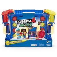 Настольная игра Hasbro Games Собери 4 Нерф - E9122121