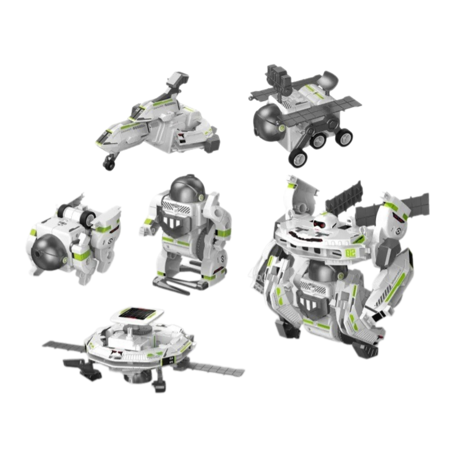 Конструктор радиоуправляемый HB Toys Космос 6в1, 84 элементов - HB-ST01