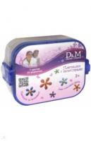 Пластилин D|M для детской лепки, 6 цветов - 68434